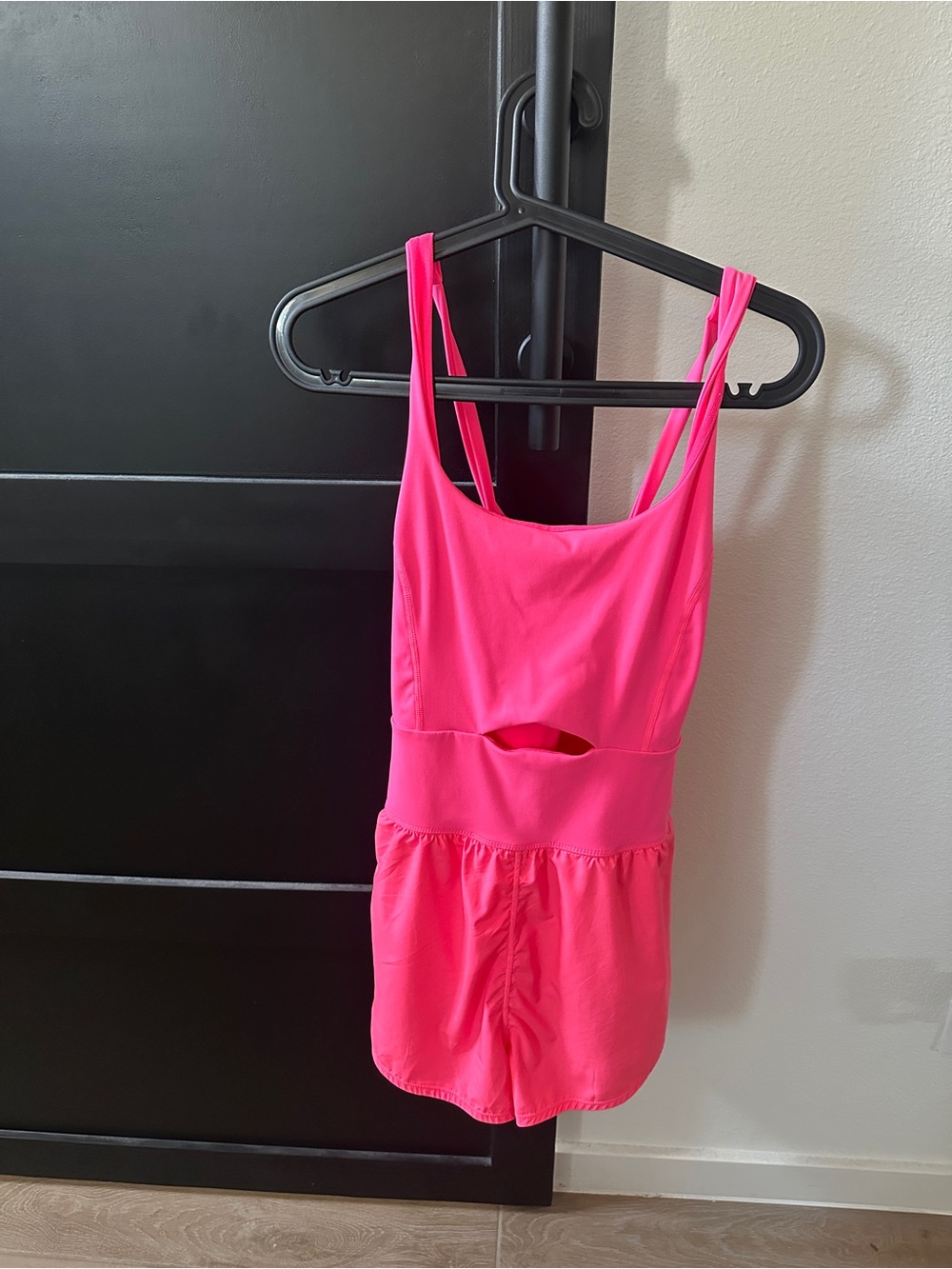 FP Movement by Free People Neon Pink Active Runsie Romper